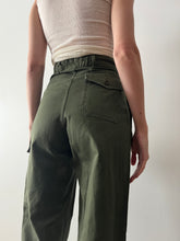 60s European Army Cotton Cargo Trousers