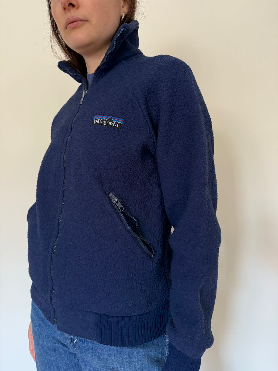 70s Patagonia Fleece Zip-up Jacket – mothfood shop