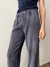 Antique Japanese Gabardine Twill Work Trousers