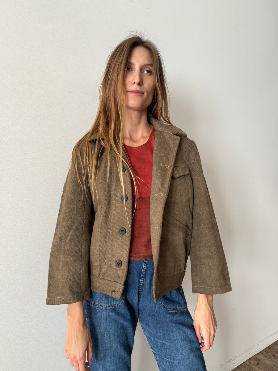 ジャケット・アウター 40s Vintage Cotton Work Jacket \