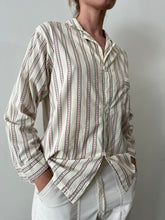 40s Patterned Pajama Shirt