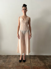 20s Pale Peach Beach Pajama Slip