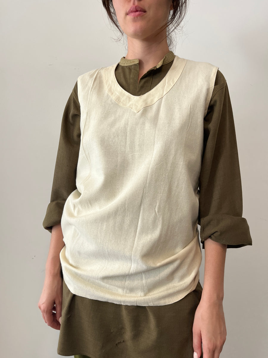 50s French Army Pull-Over Vest – mothfood shop