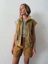 Linen Utility Vest
