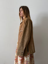 Western Suede Shirt Jacket