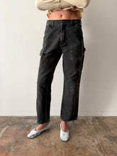 Faded Black Carhartt Pants 29w