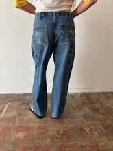 Faded Carhartt Work Jeans 34w