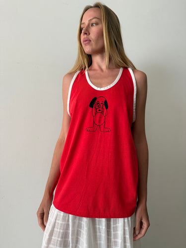 60s Handsewn Snoopy Tank
