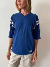 Blue Cotton Football Jersey
