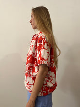 Hawaiian Floral Terry Beach Jacket