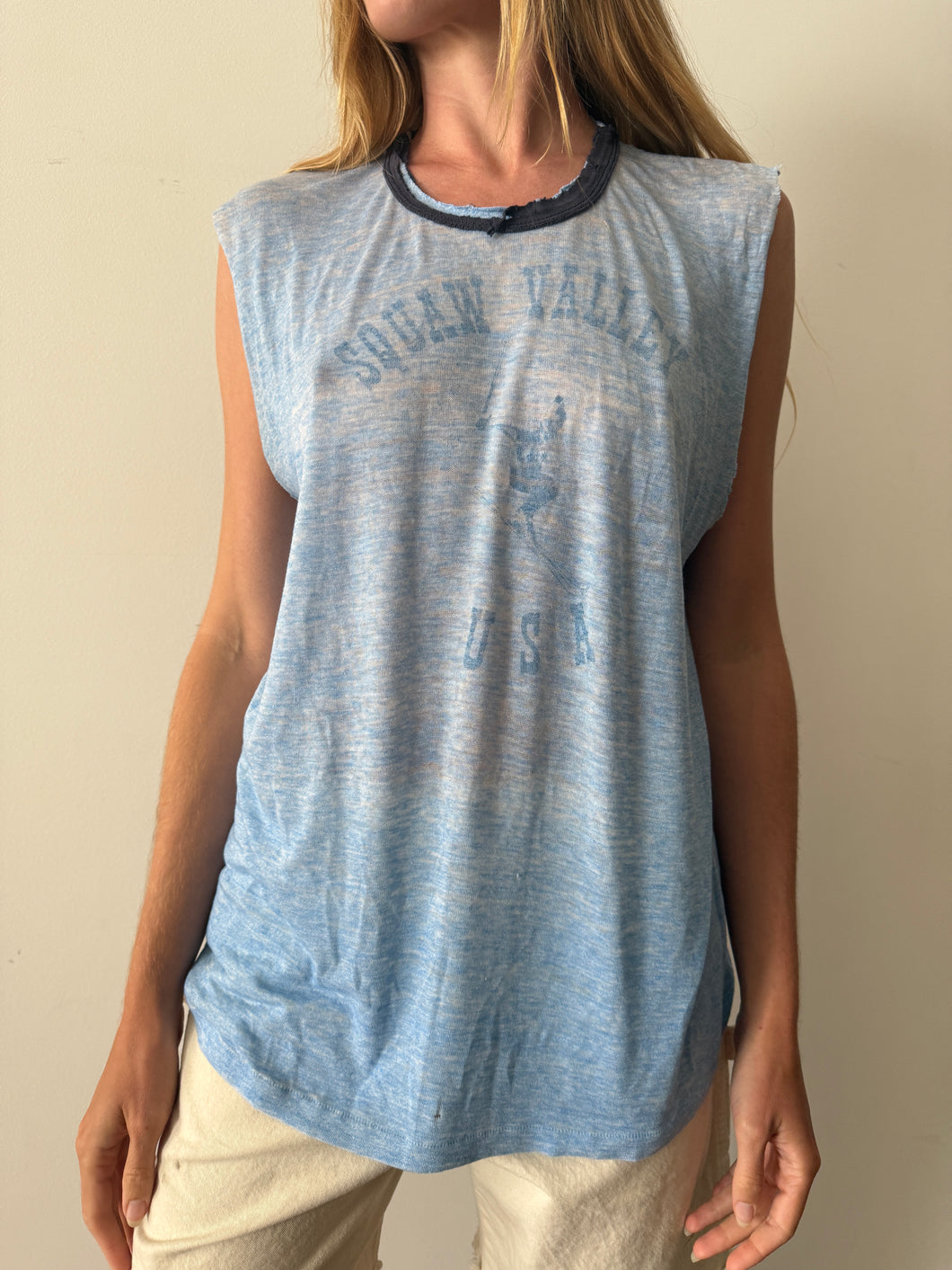 Squaw Valley Ski Cut Off Tee