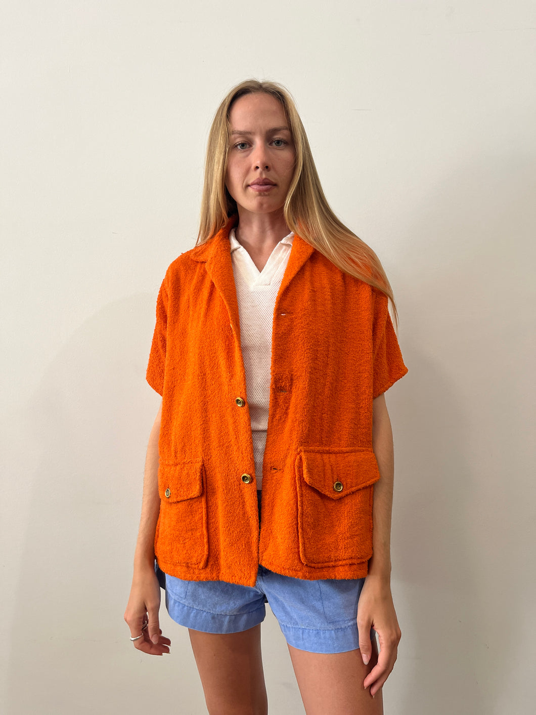 60s Orange Beach Jacket