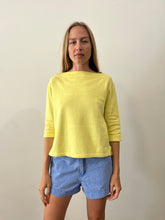 50s/60s Yellow Boatneck Sweatshirt