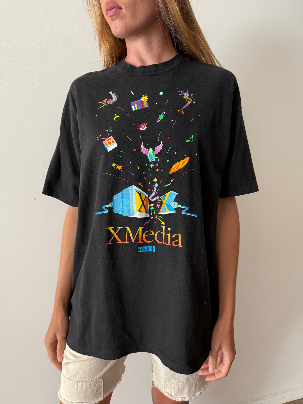 90s XMedia Digital Tee