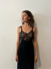 Black Lace Slip Dress