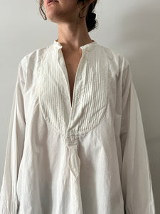 20s/30s French White Dress Shirt