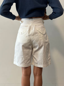 White Ghurka Shorts