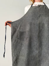 40s Salt & Pepper Covert Cloth Shop Apron
