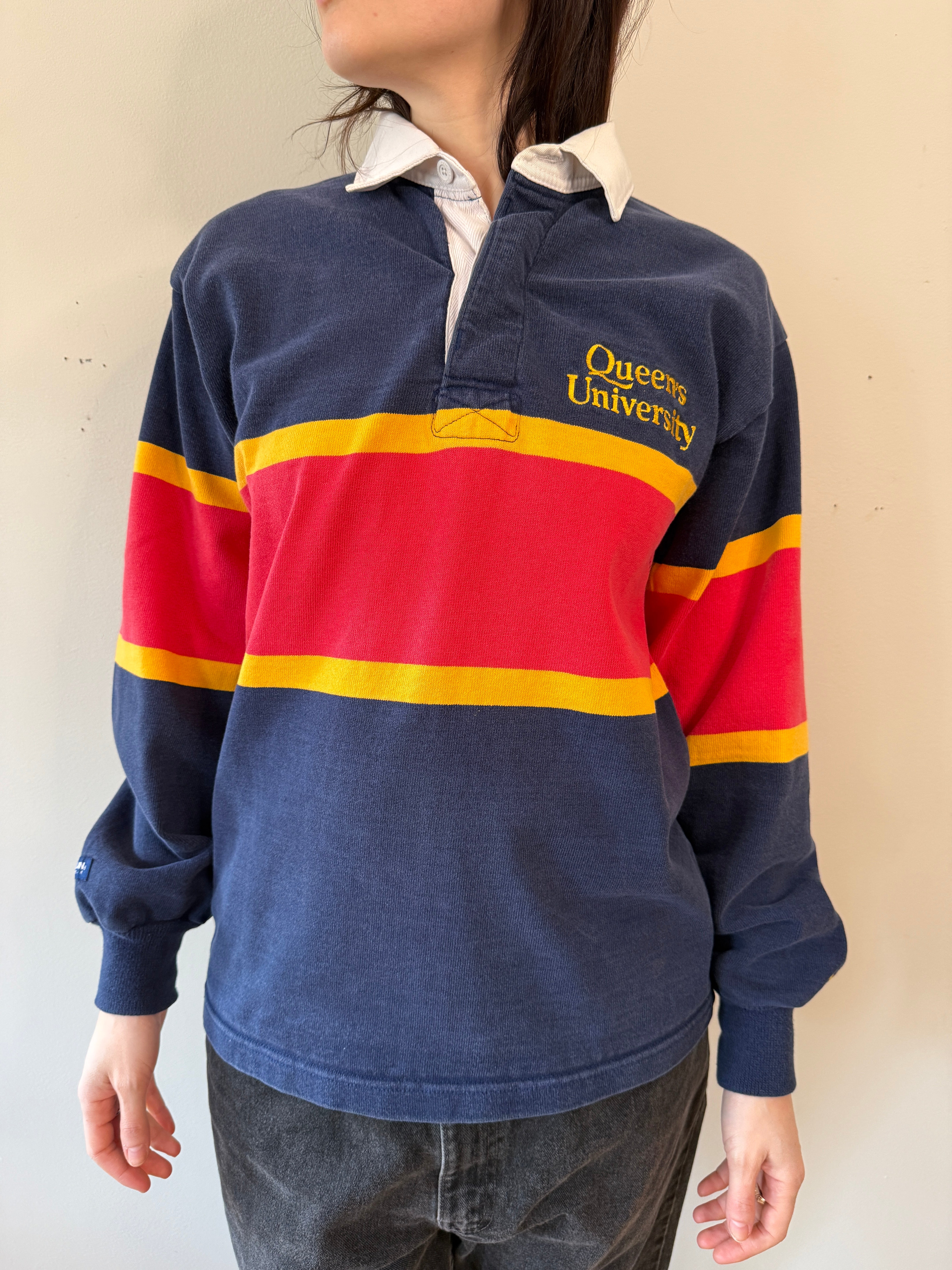 90s Queens University Rugby Jersey – mothfood shop