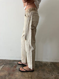 Super Faded Dickies Tan Work Pants 32w