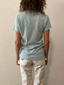 70s Light Blue Pocket tee