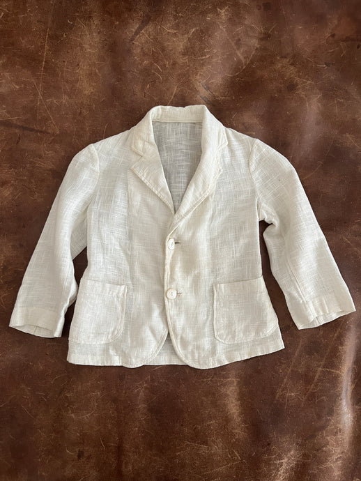 Kids Antique Linen Blazer