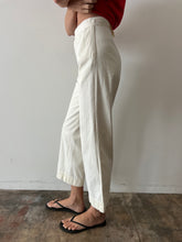 30s Side-Buckle White Pants