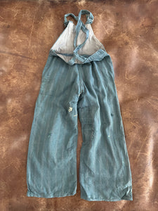 30s Patched Cotton Overalls