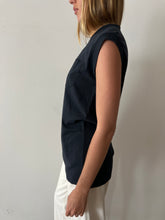 70s Black Pocket Tank
