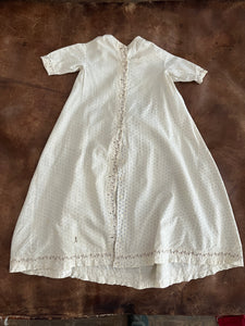 19th Century Faded Calico Infant Dress