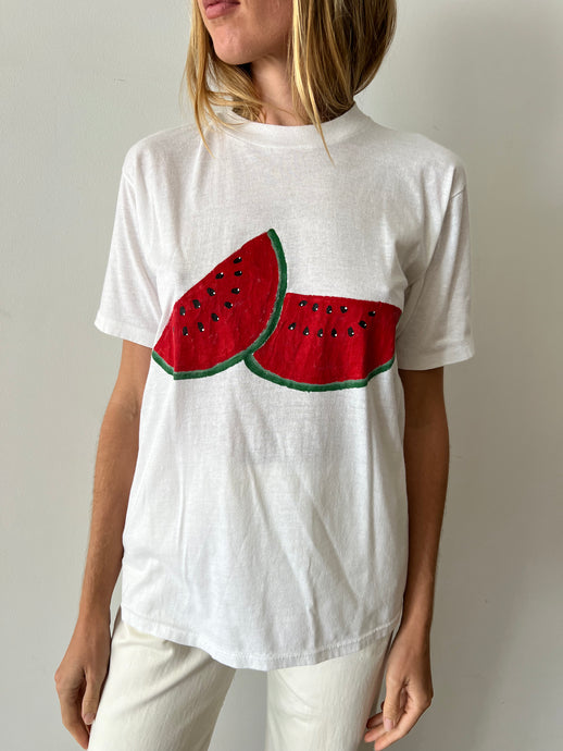 Hand Painted Watermelon Tee
