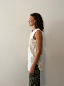 Antique Loose weave Summer Sleeveless Undershirt