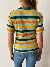 60s/70s Green Striped Tee