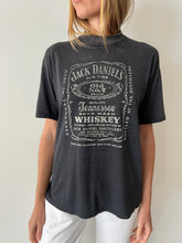Faded Black Jack Daniels Tee