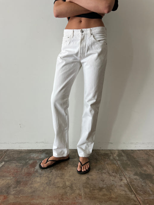 White 501 Levis Jeans 31w