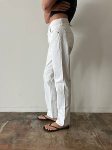 White 501 Levis Jeans 31w