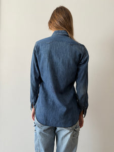 50s Chambray Western Painter's Shirt
