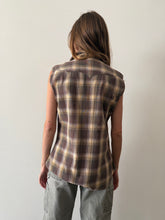 50s Penney's Cut-Off Western Shirt