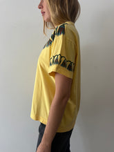 70s Floral Collar Tee
