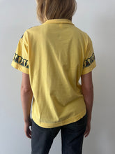 70s Floral Collar Tee
