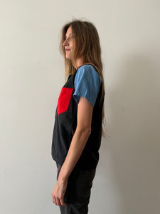 Handmade Colorblock Boys Sport Shirt