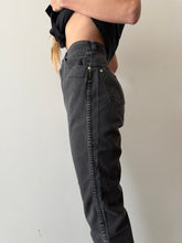 60s Faded Black Wrangler Jeans 24w