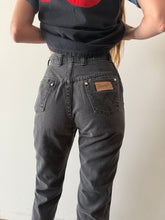 60s Faded Black Wrangler Jeans 24w