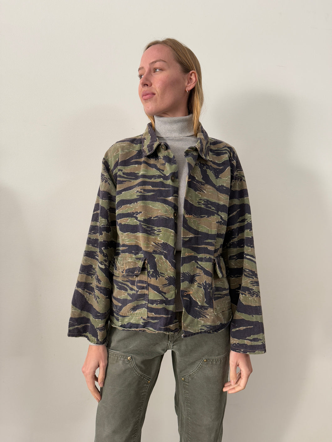 Tiger Stripe Camo Hunting Jacket