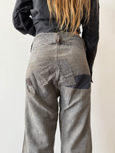 Japanese Salt & Pepper Cotton Trousers