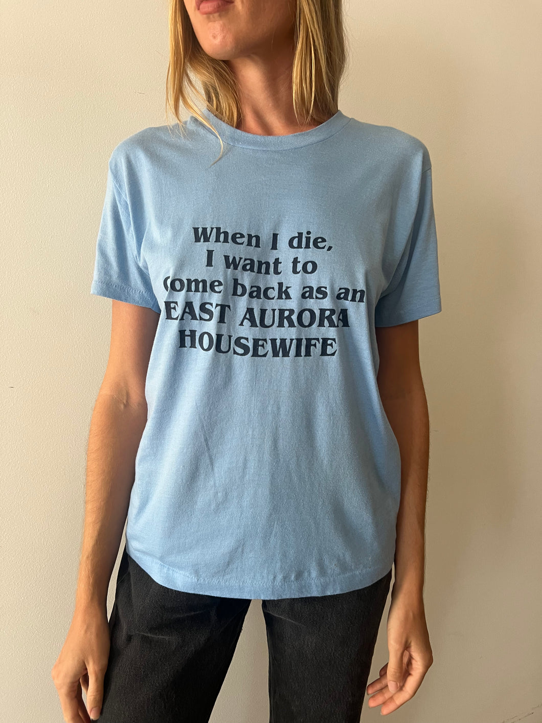 When I Die Aurora Housewife Tee