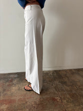 1940s White Sailor Pants 30w