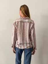 50s Rayon Gab Brown Shirt