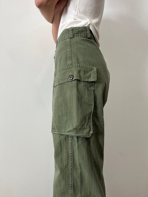 40s/50s HBT Army Cargo Pants