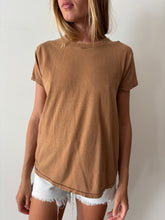 Faded Brown Military Tee